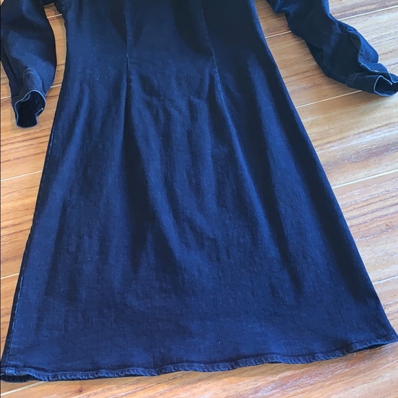 Nanette Lepore Denim Dress size 2 - long sleeve EUC - Picture 13 of 14